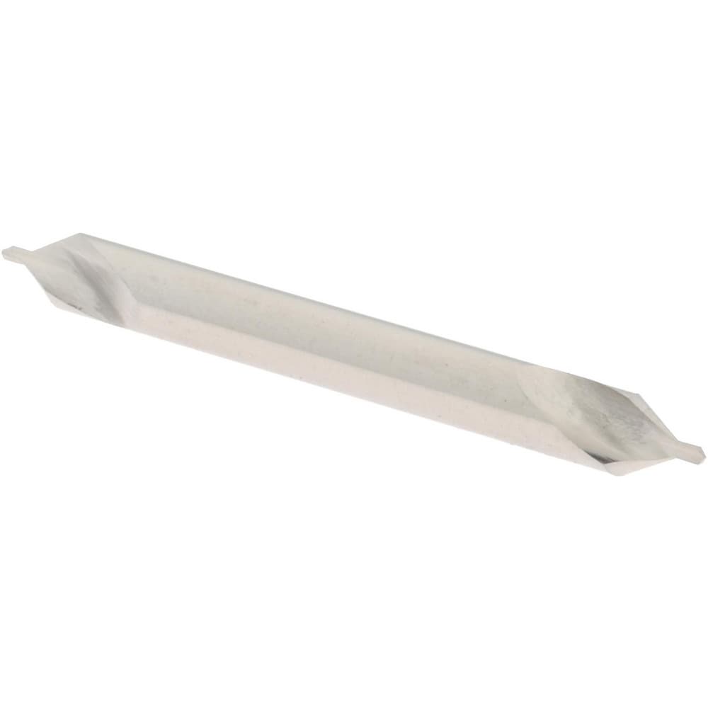 Combo Drill & Countersink: #0, 1/8" Body Dia, 1180, High Speed Steel