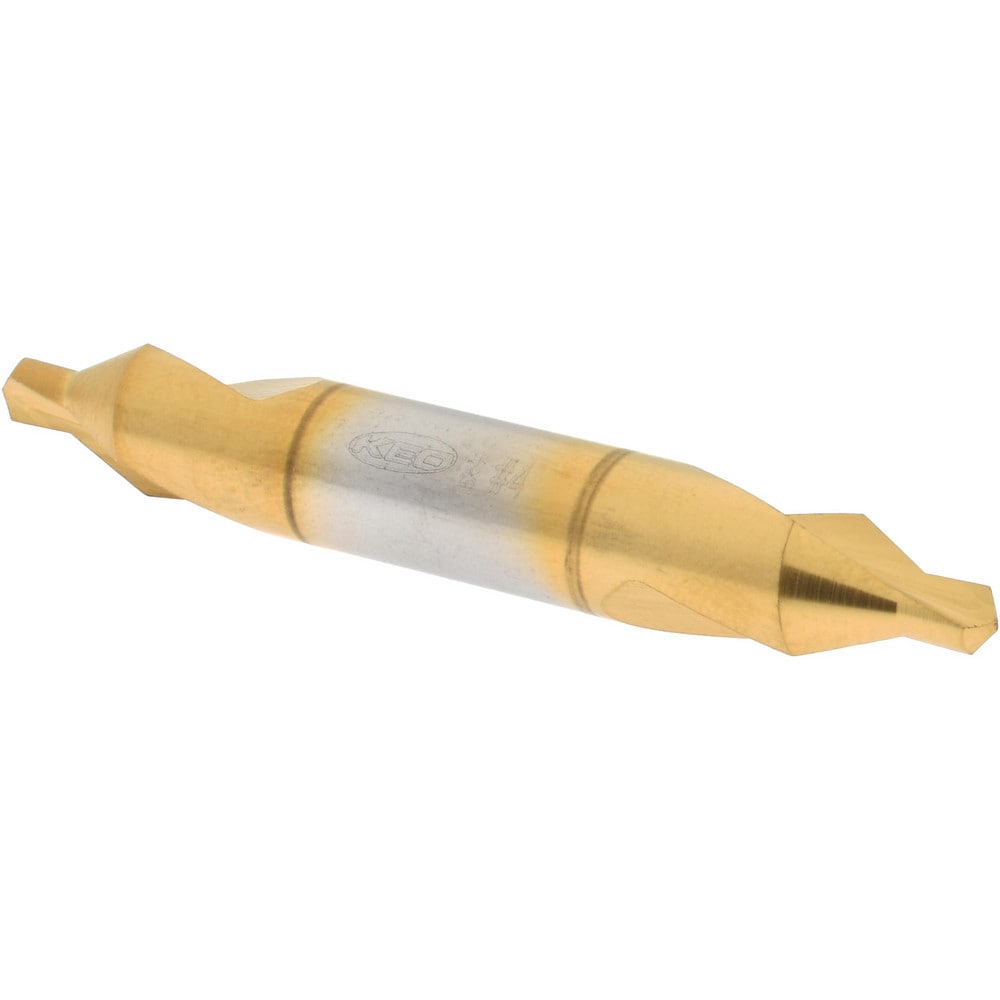Combo Drill & Countersink: #4, 5/16" Body Dia, 1180, High Speed Steel