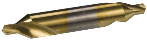 Combo Drill & Countersink: #1, 1/8" Body Dia, 1180, Cobalt