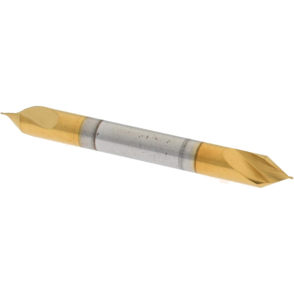 Combo Drill & Countersink: #5/0, 1/8" Body Dia, 1180, High Speed Steel