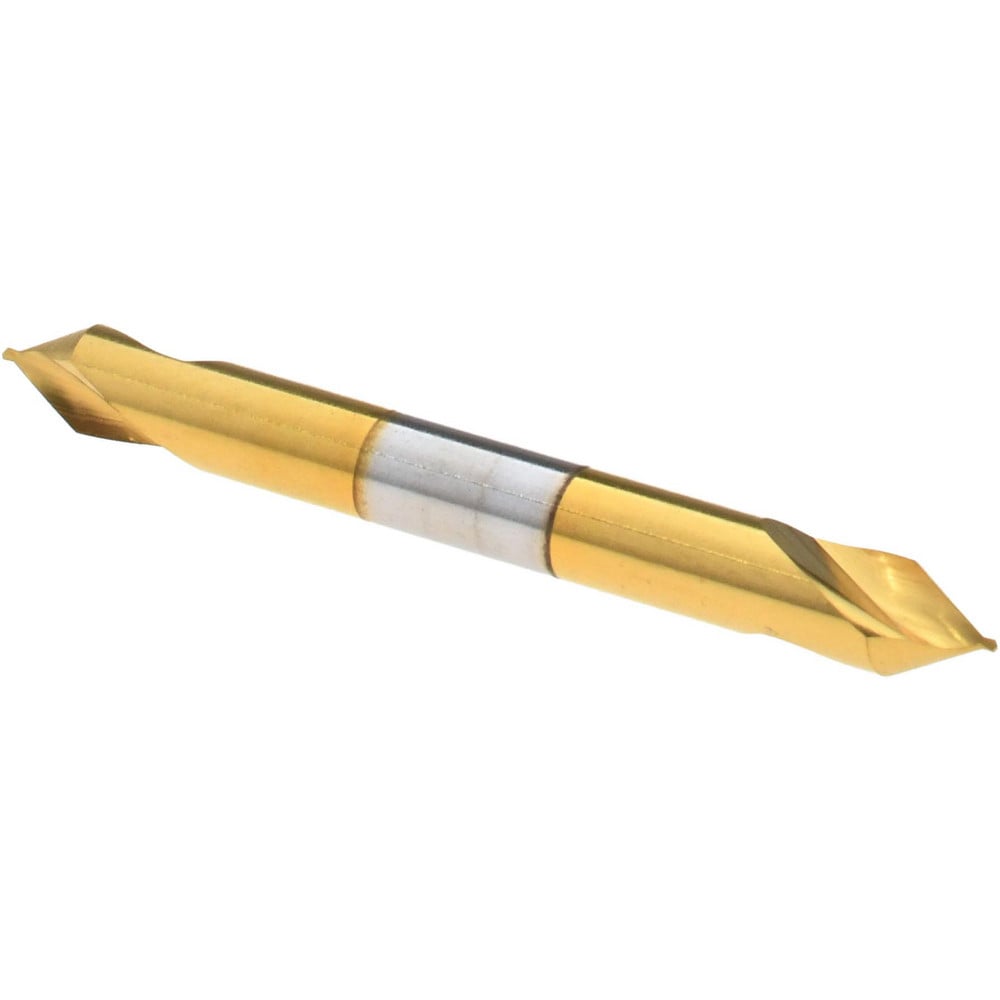 Combo Drill & Countersink: #4/0, 1/8" Body Dia, 1180, High Speed Steel