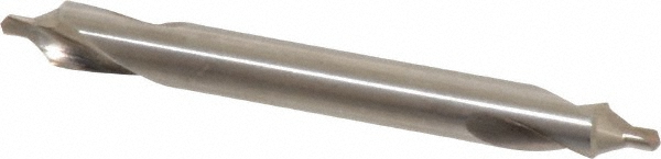 Combo Drill & Countersink: #12, 3/16" Body Dia, 118°, High Speed Steel