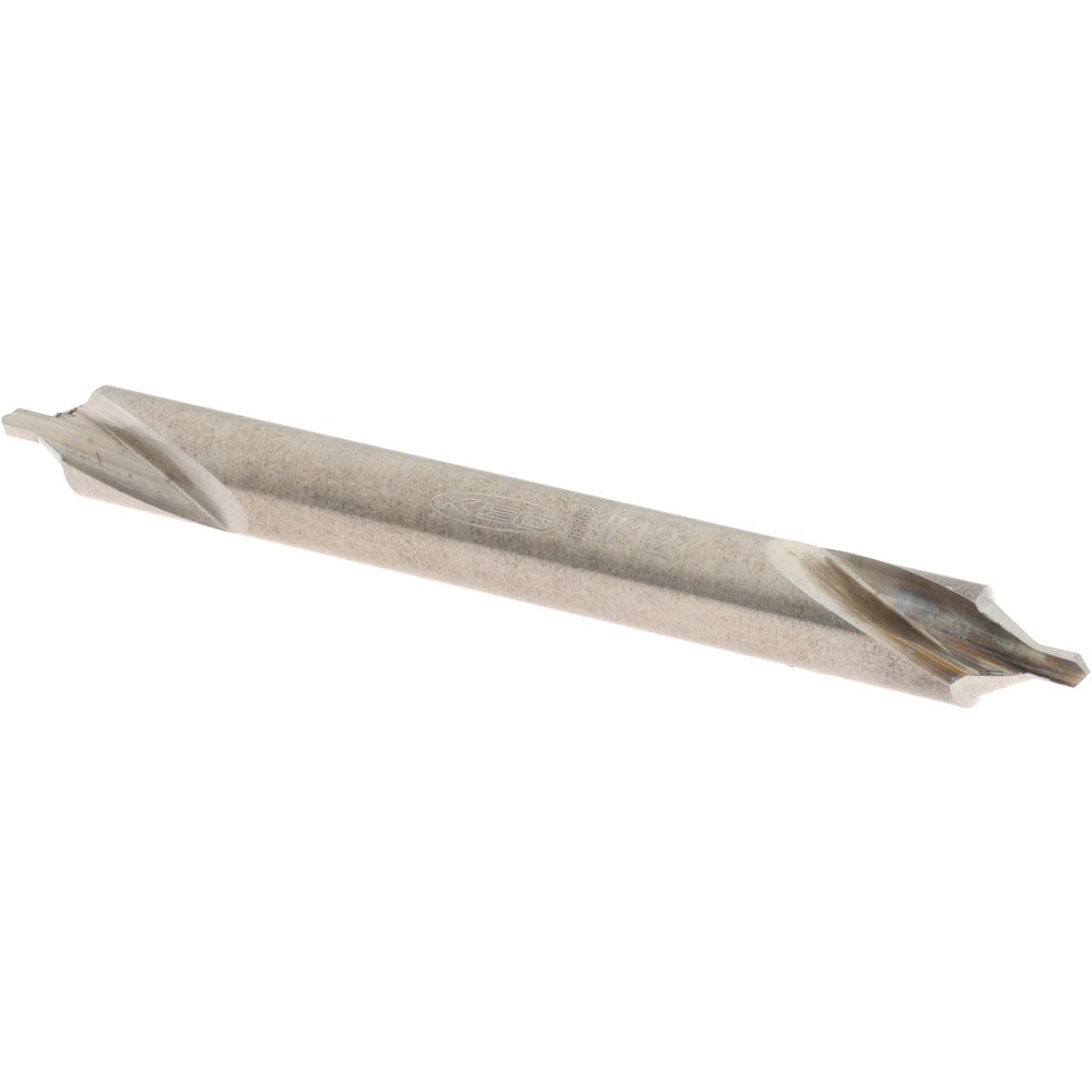 Combo Drill & Countersink: #12, 3/16" Body Dia, 1180, High Speed Steel
