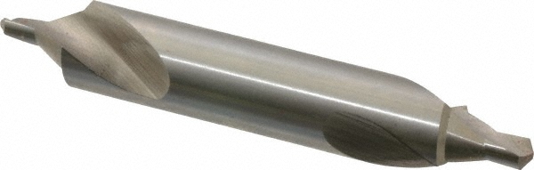 Combo Drill & Countersink: #15, 7/16" Body Dia, 118°, High Speed Steel