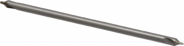 Combo Drill & Countersink: #1, 1/8" Body Dia, 118°, High Speed Steel