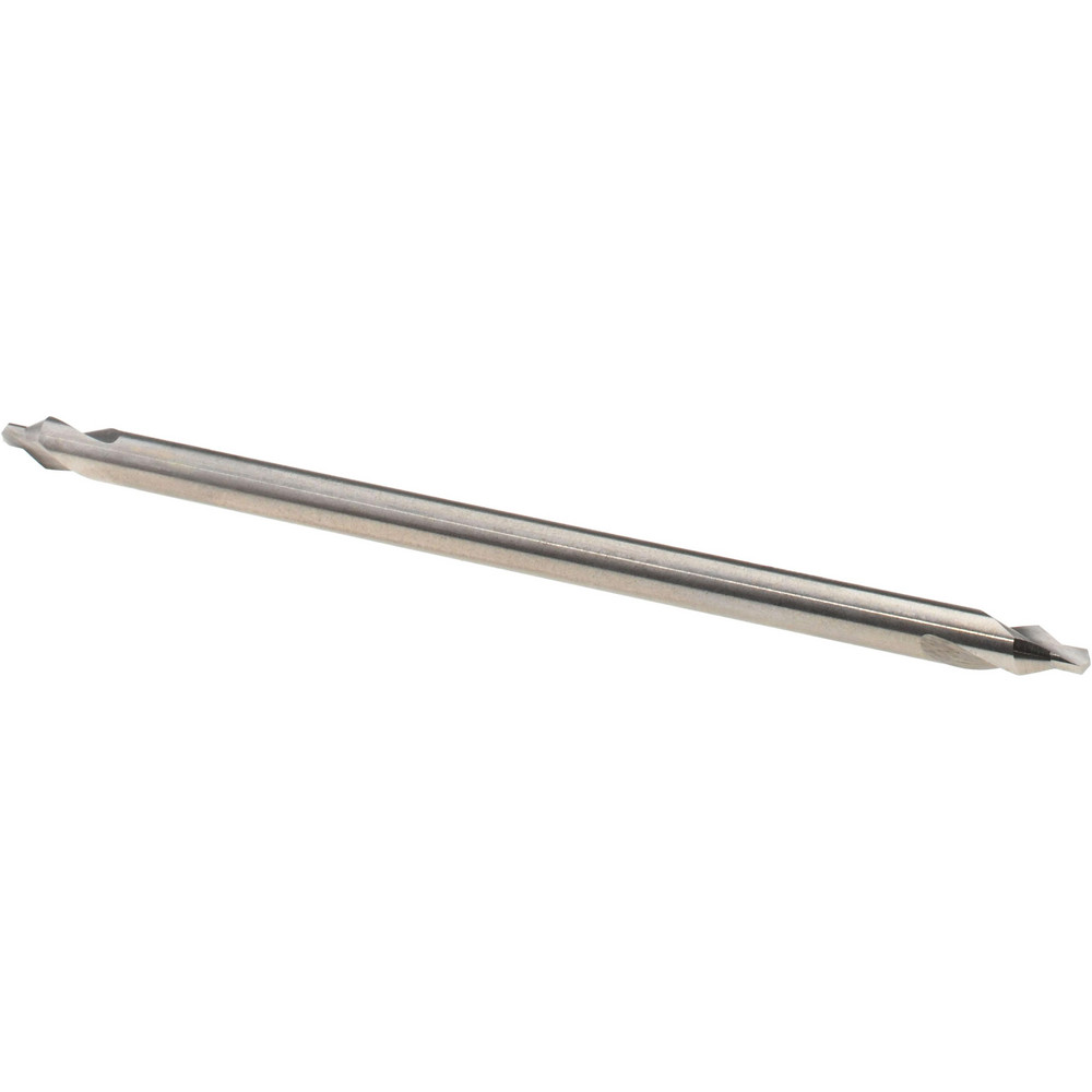 Combo Drill & Countersink: #2, 3/16" Body Dia, 118°, High Speed Steel