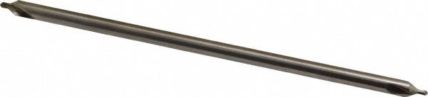 Combo Drill & Countersink: #2, 3/16" Body Dia, 118°, High Speed Steel