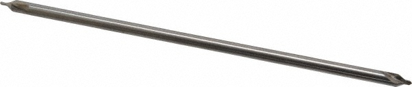 Combo Drill & Countersink: #2, 3/16" Body Dia, 118°, High Speed Steel