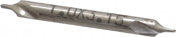 Combo Drill & Countersink: Metric, 1200, High Speed Steel