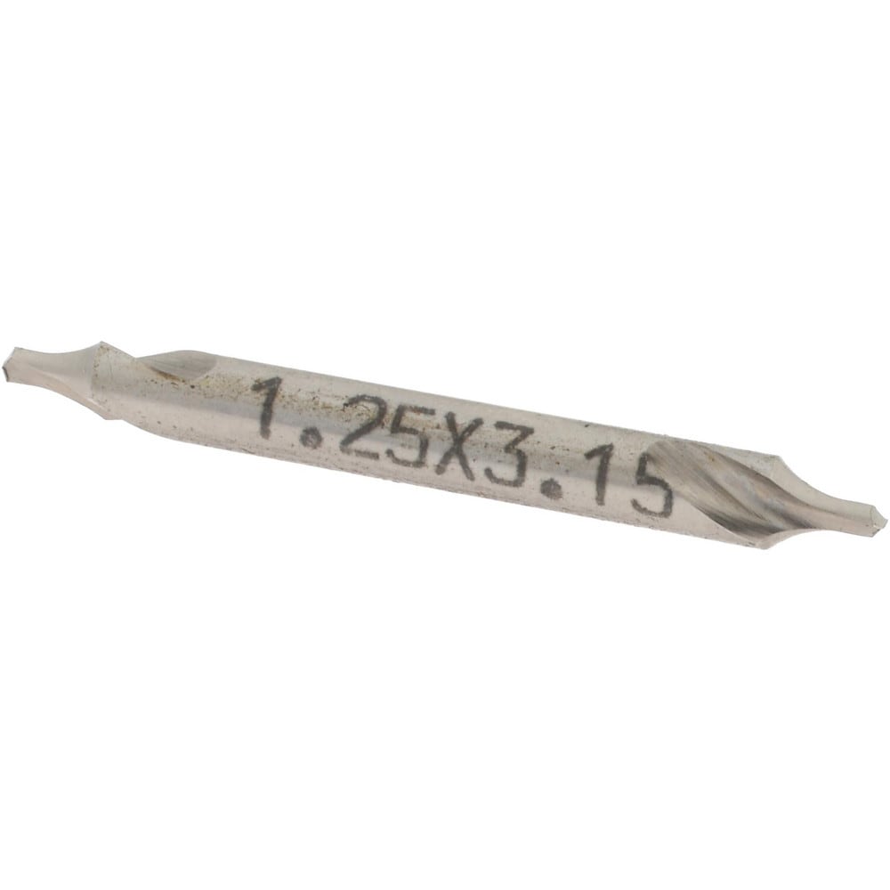 Combo Drill & Countersink: Metric, 1200, High Speed Steel