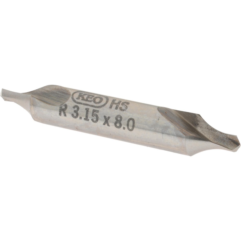 Combo Drill & Countersink: Metric, 1200, High Speed Steel