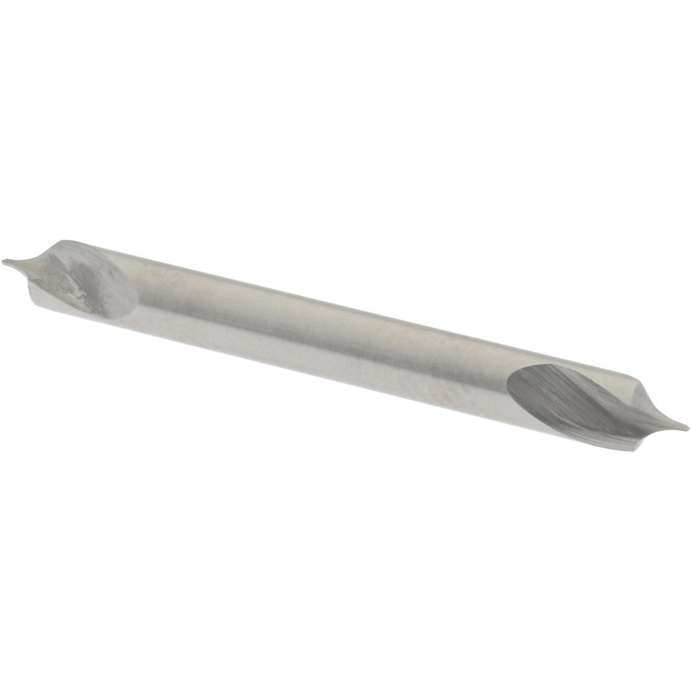 Combo Drill & Countersink: #4-1/2, 3/8" Body Dia, 118°, High Speed Steel