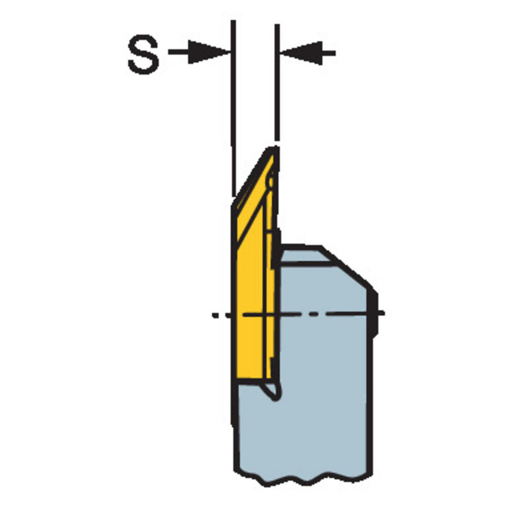 Sandvik Coromant Turning Insert MABR3020 1025, Carbide MSC Direct