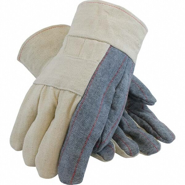 Size Universal Cotton Lined Cotton Canvas/Denim Hot Mill Glove