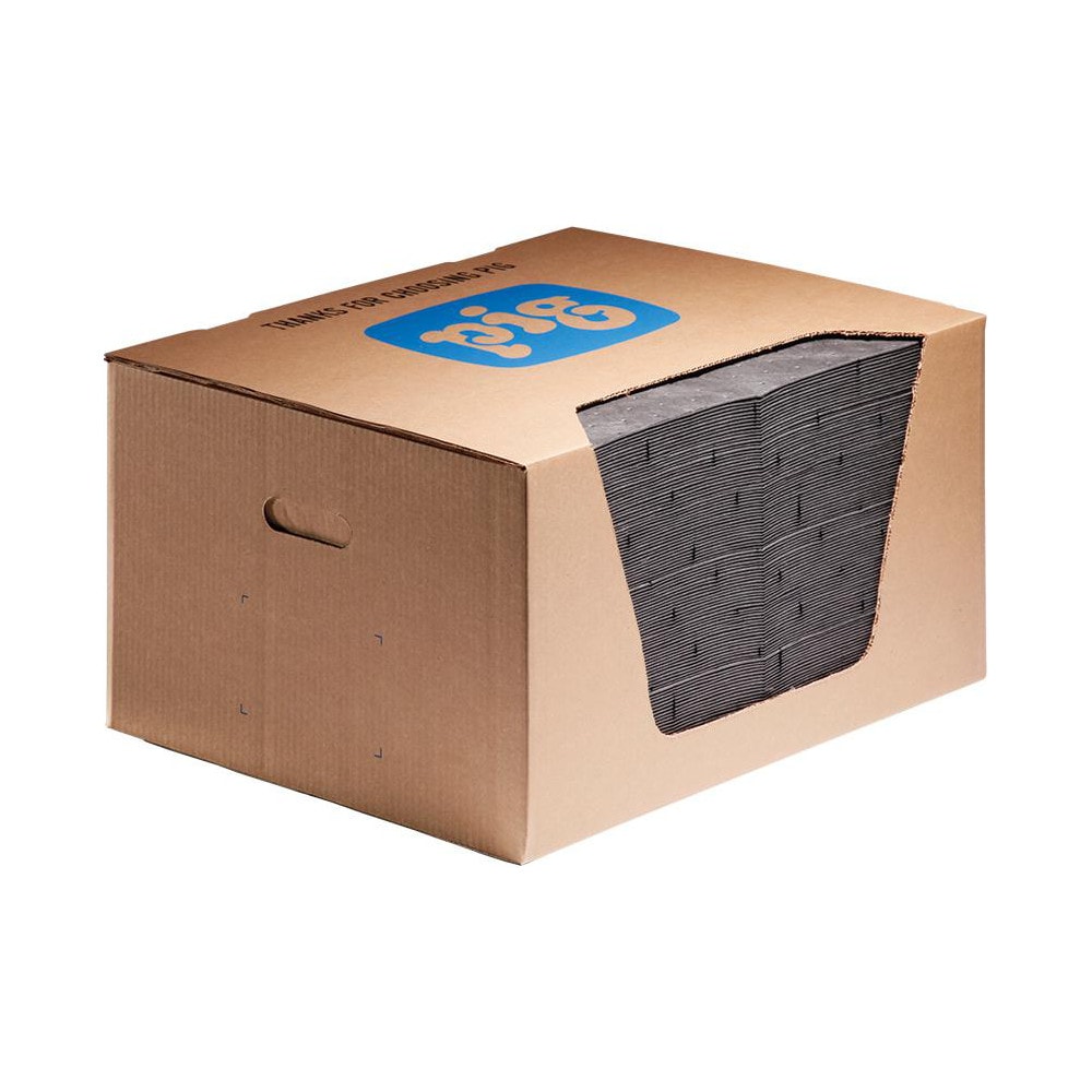 Pads, Rolls & Mats; Product Type: Pad ; Application: Universal ; Overall Length (Inch): 20in ; Width (Decimal Inch - 4 Decimals): 15.0000 ; Material: Polypropylene ; Fluids Absorbed: Oil; Coolants; Solvents; Water; Universal