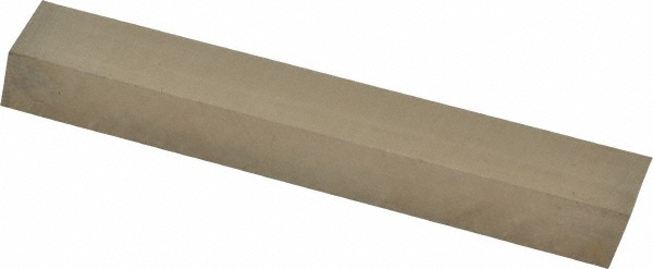 Tool Bit Blank: 1/2" Wide, 1/2" High, 4" Long, M42 Cobalt, Square - 10 deg Beveled, Two Beveled Ends, Ground