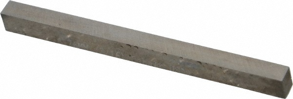Tool Bit Blank: 3/16" Wide, 3/16" High, 2-1/2" Long, M42 Cobalt, Square - 10 deg Beveled, Two Beveled Ends, Ground