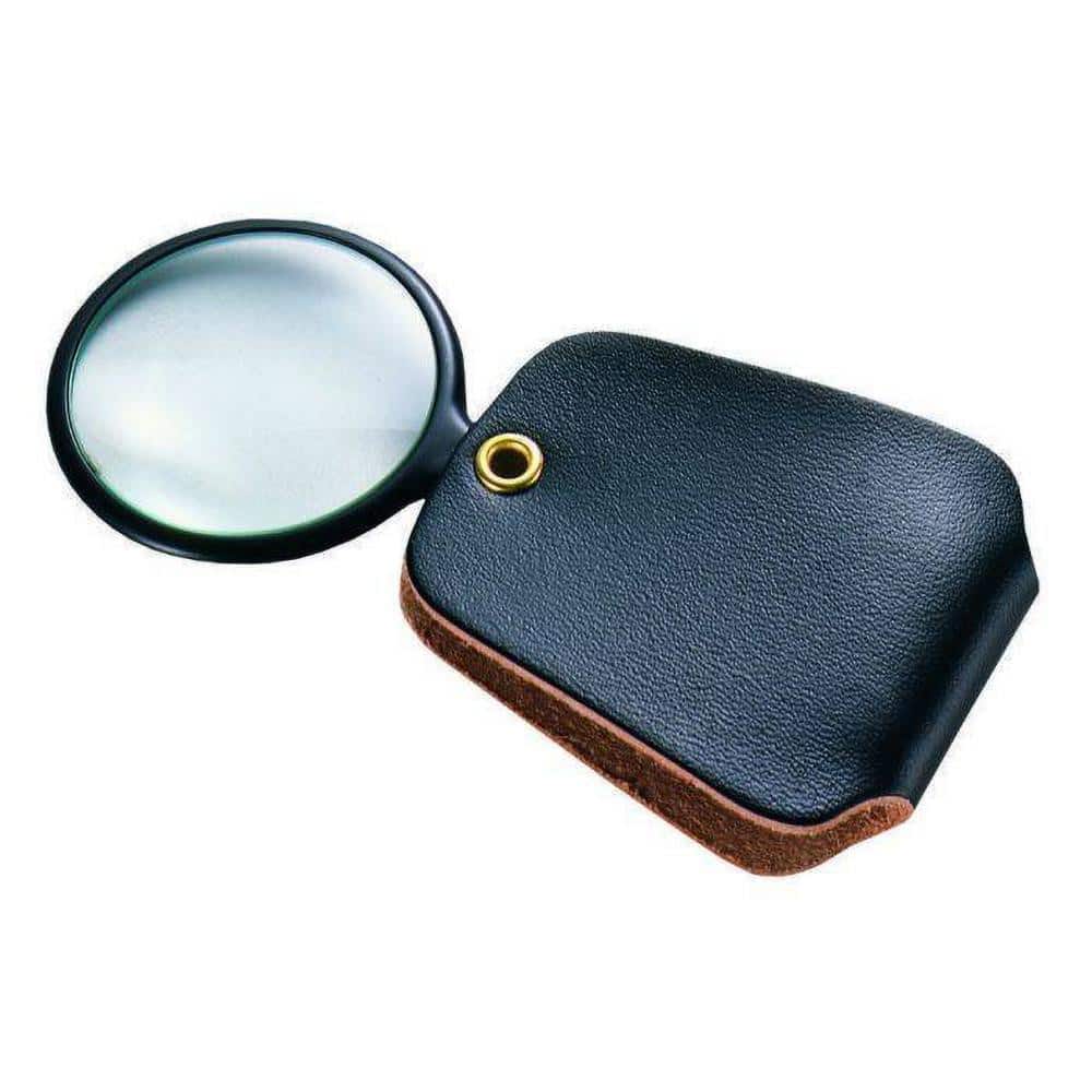 2.5x Magnification, 4 Inch Focal Distance, Optical Glass Lens, Handheld Magnifier