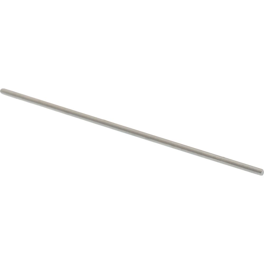 Drill Blank: 0.031" Dia, 1-3/8" Long, High Speed Steel