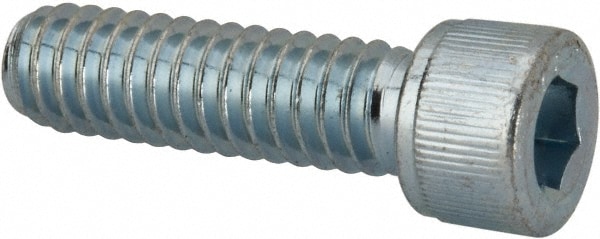 Value Collection 872151PR Hex Head Cap Screw: 1/4-20 x 7/8", Alloy Steel, Zinc-Plated Image