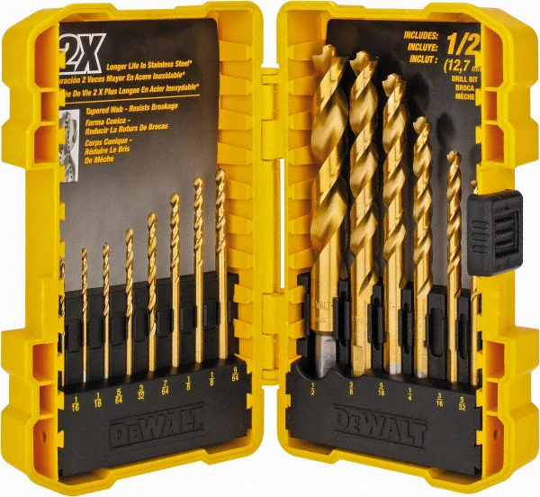 RYOBI 10 PC. Wood Spade Bit Set With Carry Case