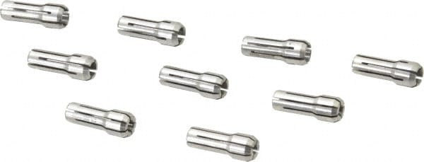 Parlec DA300-S009 Collet Set: 9 Pc, Series DA300, 1/8 to 1/4" Capacity Image