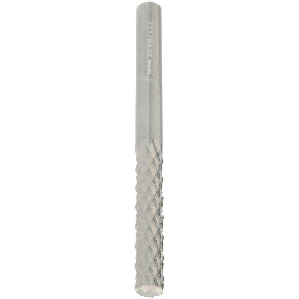 Diamond Pattern Router Bit: 0.25" Dia, 1.125" LOC, 1/4" Shank Dia, End Mill