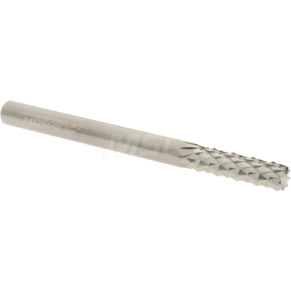 Diamond Pattern Router Bit: 0.25" Dia, 1" LOC, 1/4" Shank Dia, Burr