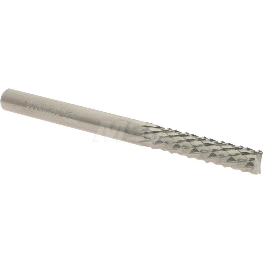 Diamond Pattern Router Bit: 0.25" Dia, 1" LOC, 1/4" Shank Dia, End Mill