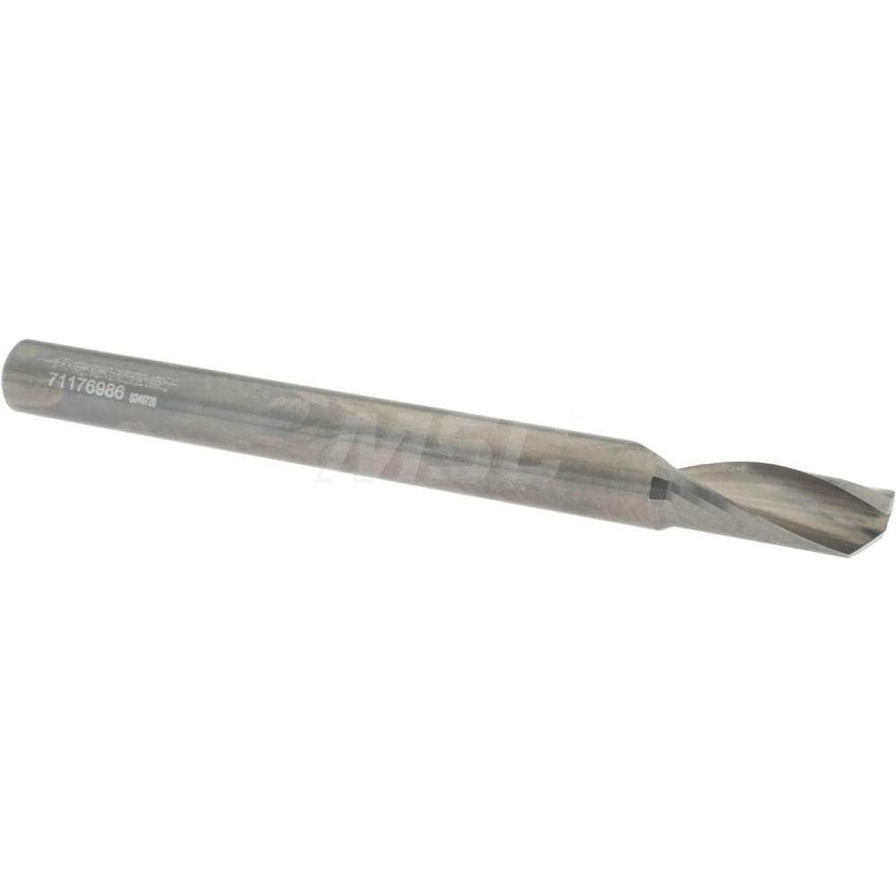 Spiral Router Bit: 10 mm Dia, 25 mm LOC, 10 mm Shank Dia, Upcut