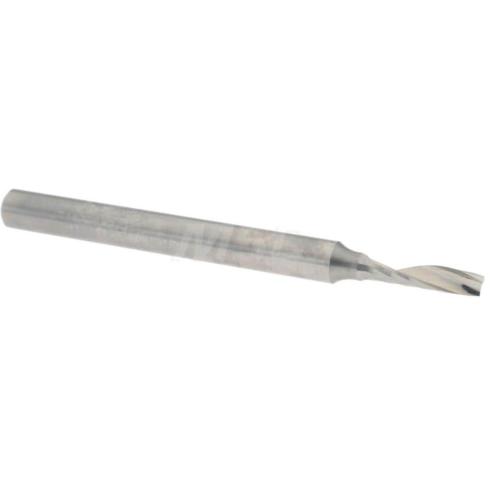 Spiral Router Bit: 5 mm Dia, 20 mm LOC, 8 mm Shank Dia, Upcut
