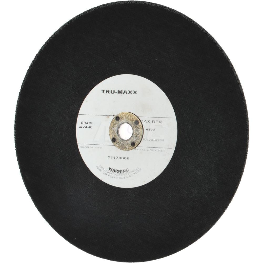 Tru-Maxx 910749 Cut-Off Wheel: 10" Dia, 3/32" Thick, 5/8" Hole, Aluminum Oxide Image