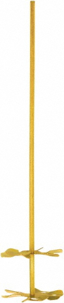 Hyde Tools Steel Paint Mixer - 24" Long, Compatible with 1 to 5 Gal Containers