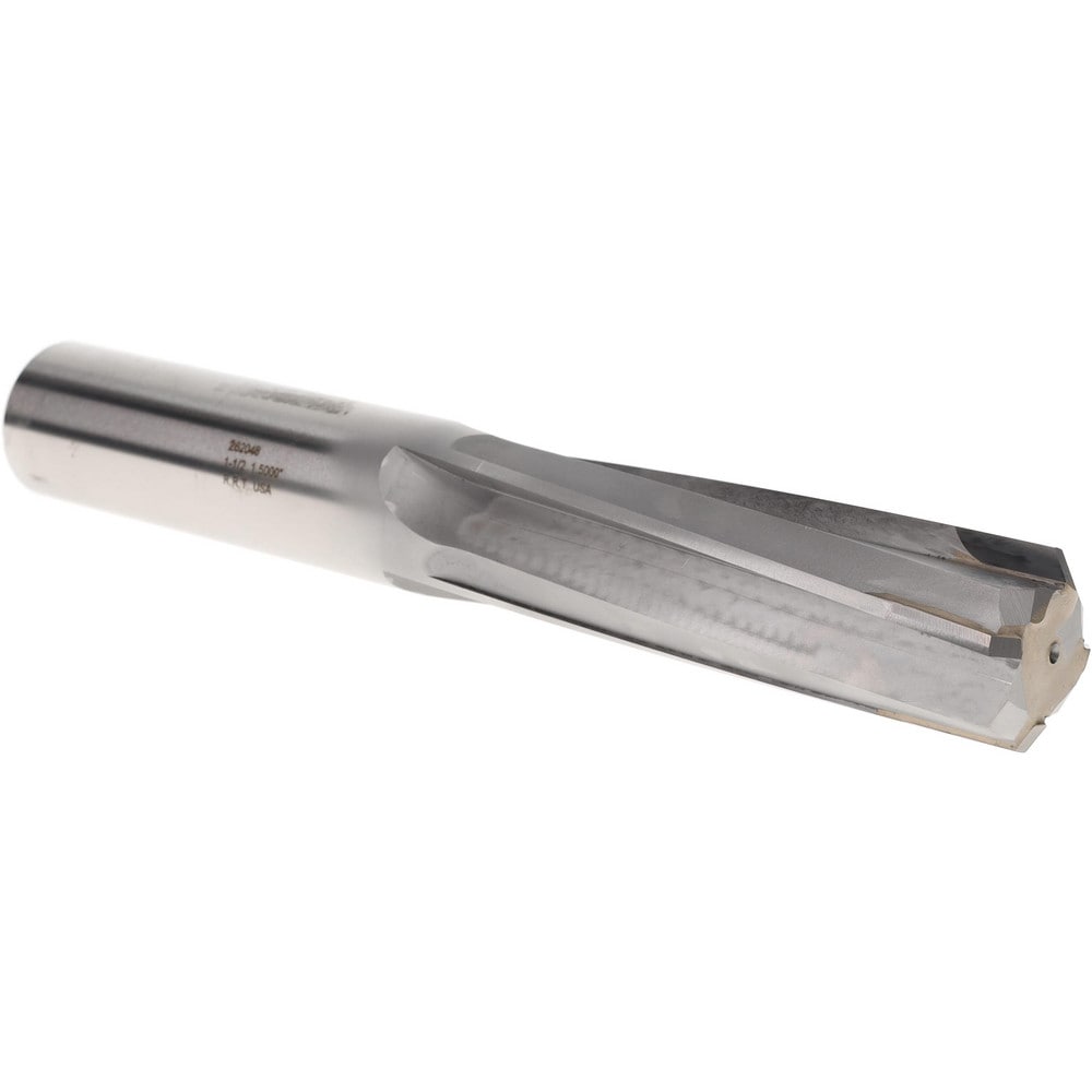 Core Drill: 1-1/2" Dia, 4MT, 118 °, Solid Carbide