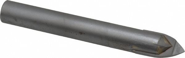 Made in USA 268036 9/16", 1/2" Diam Straight Shank, Carbide Tipped, Tile and Glass Drill Bit Image