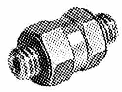 Barbed Tube Universal Mini Nipple: M5 x 1