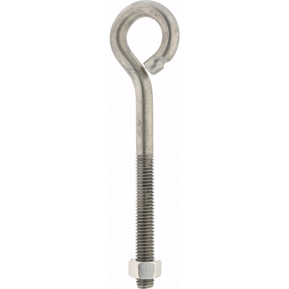 Gibraltar - 3/8-16, Stainless Steel Wire Turned Open Eye Bolt