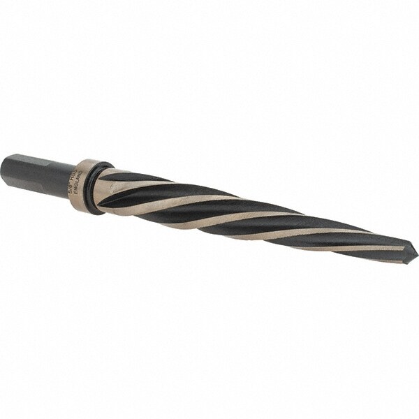 Hand Reamer: 5/8" Dia, 3-7/8" Flute Length, 5 Flutes, 6-3/16" OAL