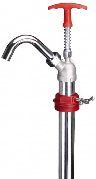 PRO-LUBE VLP/01 Lever Hand Pump: 0.04 oz/STROKE, Oil Lubrication, Steel & Cast Iron 