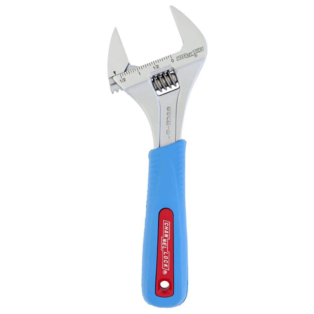 Adjustable Wrench: 8" OAL