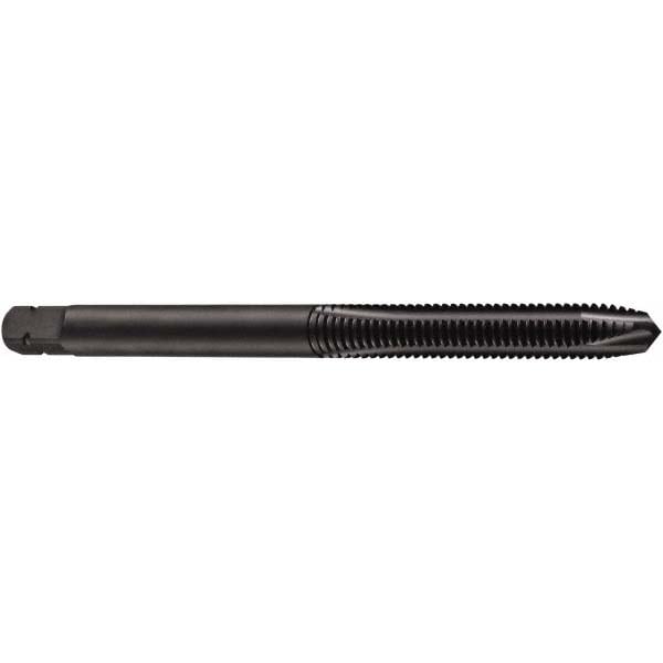 DORMER 5974081 Spiral Point Tap: 1/2-13, UNC, 2 Flutes, Plug, 3B, Powdered Metal, Oxide Finish Image