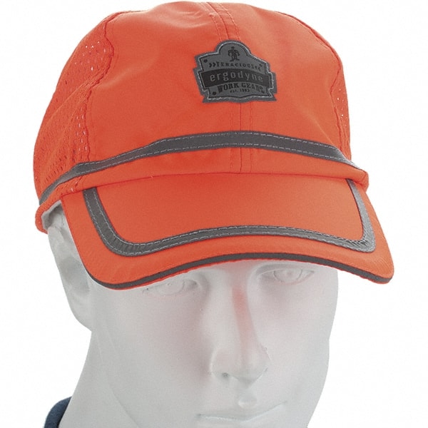 Ergodyne 8930 GloWear Hi-Vis Baseball Cap, Orange