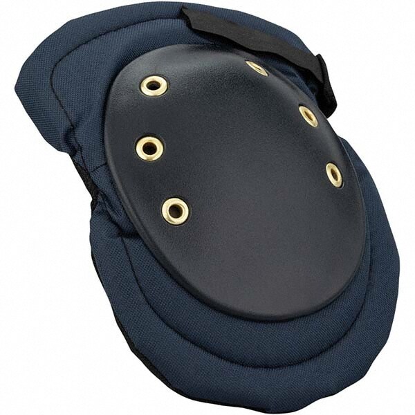 Knee Pad: 2 Strap, Rubber Cap, Hook & Loop Closure, Universal