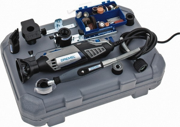 Dremel 120 Volt Electric Rotary Tool Kit - 5,000 to 35,000 RPM, 1.6 Amps | Part #4000-6/50
