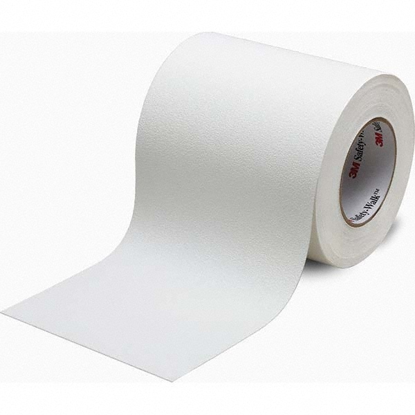 Floor & Aisle Marking Tape: 6" Wide, 60' Long, 0.58 mil Thick, Vinyl
