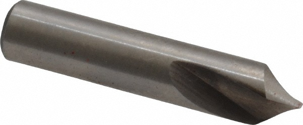 Spotting Drill: 5/16" Dia, 90 ° Point, 1-1/2" OAL, High Speed Steel