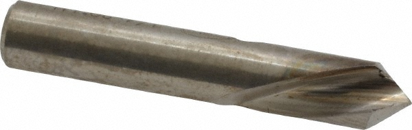 Spotting Drill: 1/4" Dia, 90 ° Point, 1-1/2" OAL, High Speed Steel