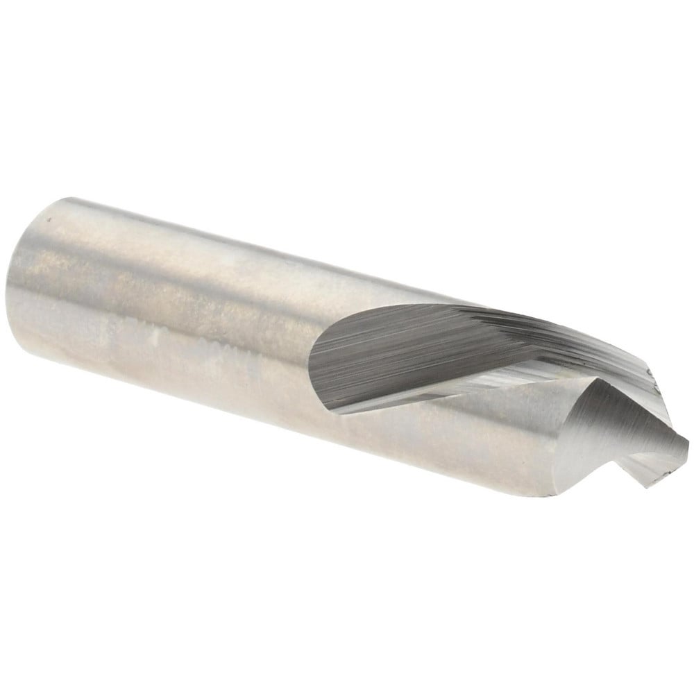 Spotting Drill: 0.4375" Dia, 90 ° Point, 2" OAL, High Speed Steel