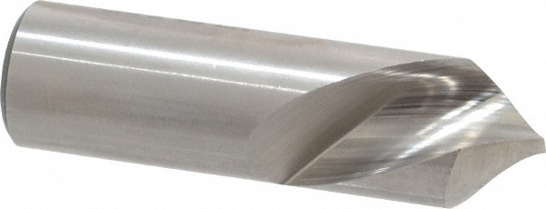 Spotting Drill: 5/8" Dia, 90 ° Point, 2-1/4" OAL, High Speed Steel