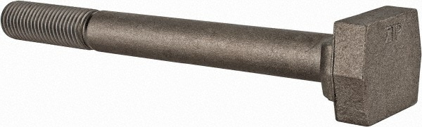 Value Collection 70027 Steel T-Slot Bolt: 7/8-9, 2-1/2" Thread Length, 1" Slot Width, Uncoated Image